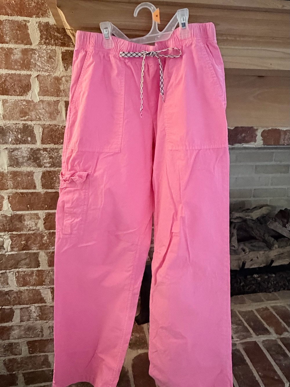 aerie Coral Pink Drawstring Pants